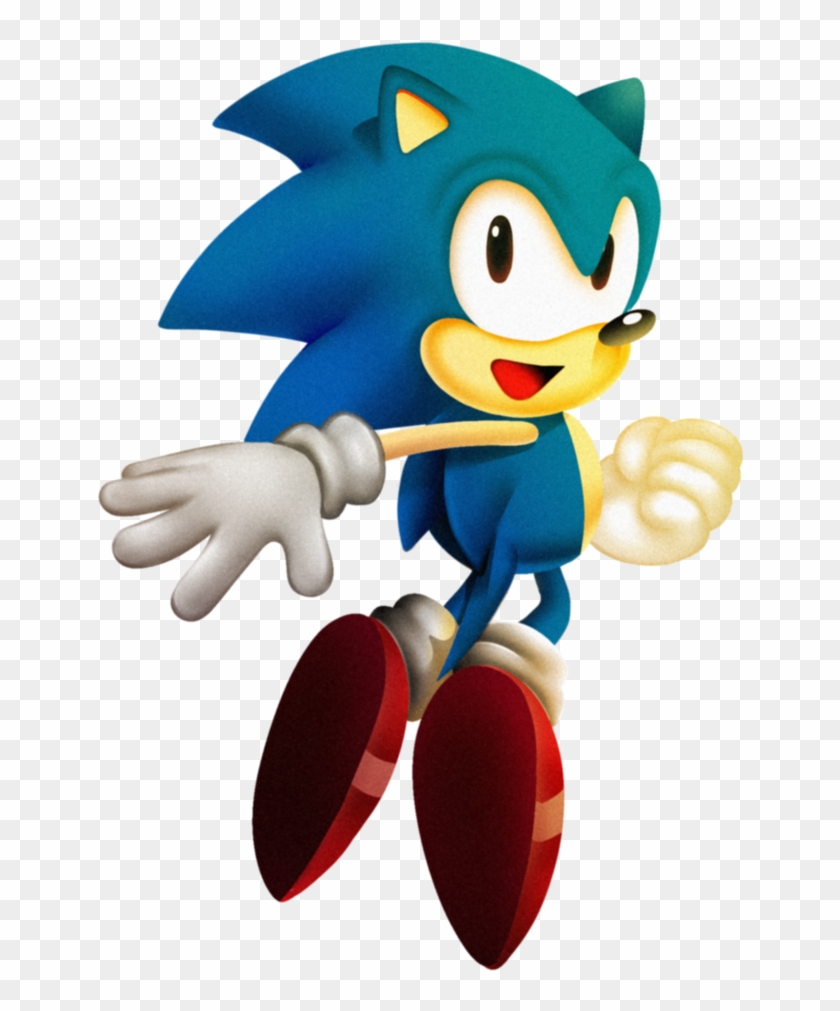 Classic Sonic By Theleonamedgeo Classic Sonic By Theleonamedgeo - Sonic The Hedgehog #738711