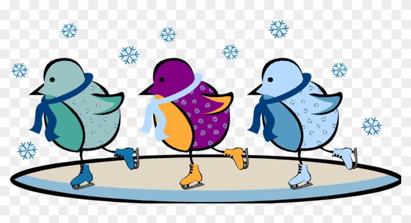 During The Holidays, We Are Offering Mini Skating School - Ice Skating Party Clip Art #738713