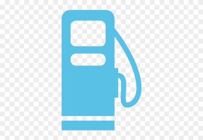 Gas Stations Petrol Stations & Forecourts - Electric Blue #738769