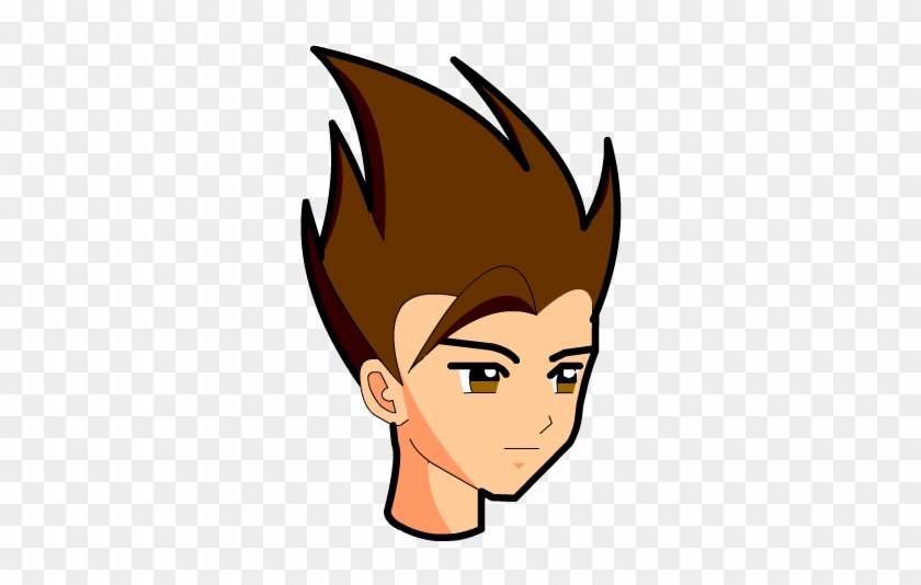 Anime Boy 2 - Animated Boy Heads Png #738817