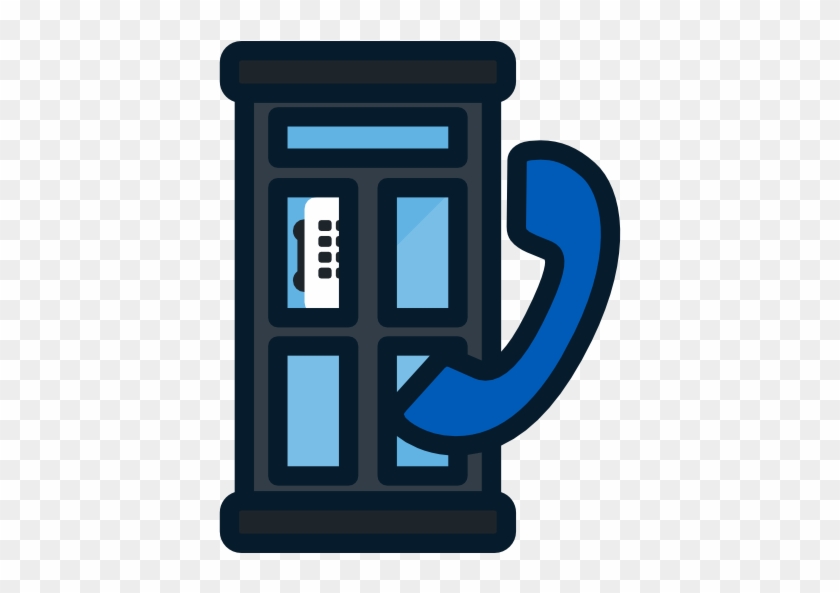 Phone Booth Free Icon - Telephone Booth #738824