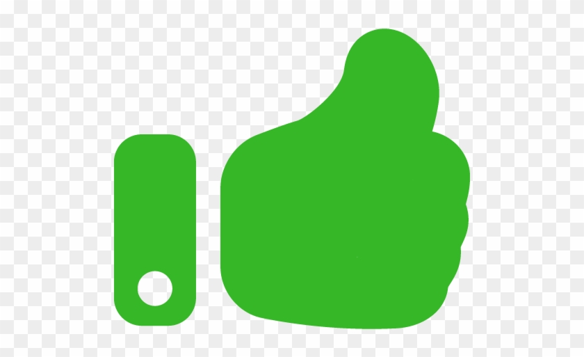 Thumbs Up Icon Green - Thumbs Up Icon Green #738844