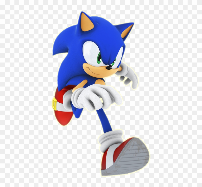 Outer Glow Cool Sonic Render By Sonicandshadow104 - Gotta Go Fast Verbose #738849