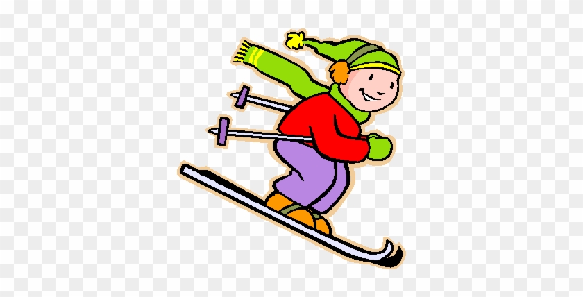 Skiing Clip Art - Ski Clip Art #738943