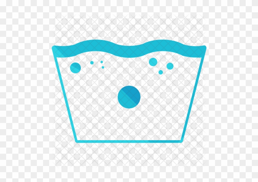 Water Icon - Circle #738990