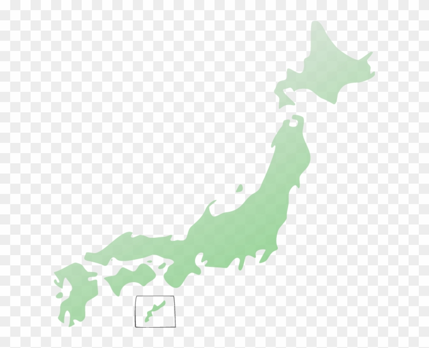 Japan Black Map #738997