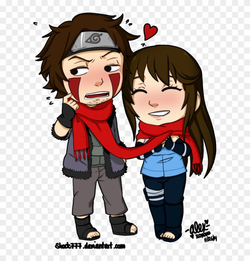 Red Scarf Of Fate By Tsuki Sama - Cartoon #739033