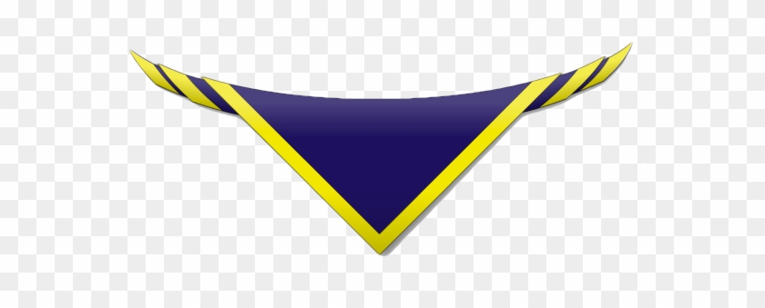 Scout Scarf - Blue And Yellow Scout Neckerchief #739049
