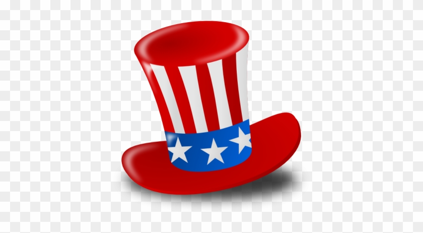 Usa, Hat, Patriotic, Patriotism, Stars - Independence Day Clip Art #739059