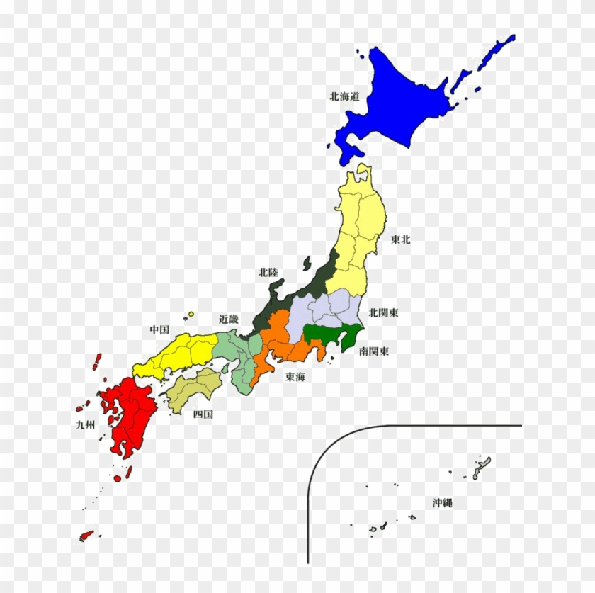 Japan Map Png Pic - Japan Map #739130