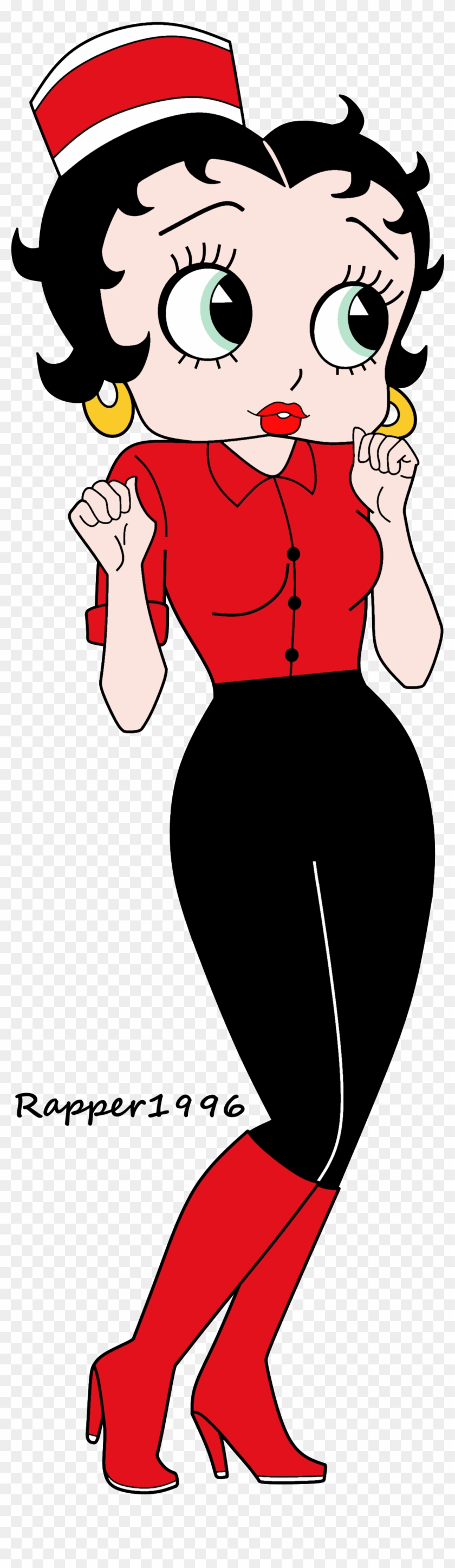 Betty Boop Anime Waitress Render By Rapper1996 - Betty Boop Anime Waitress Render By Rapper1996 #739153