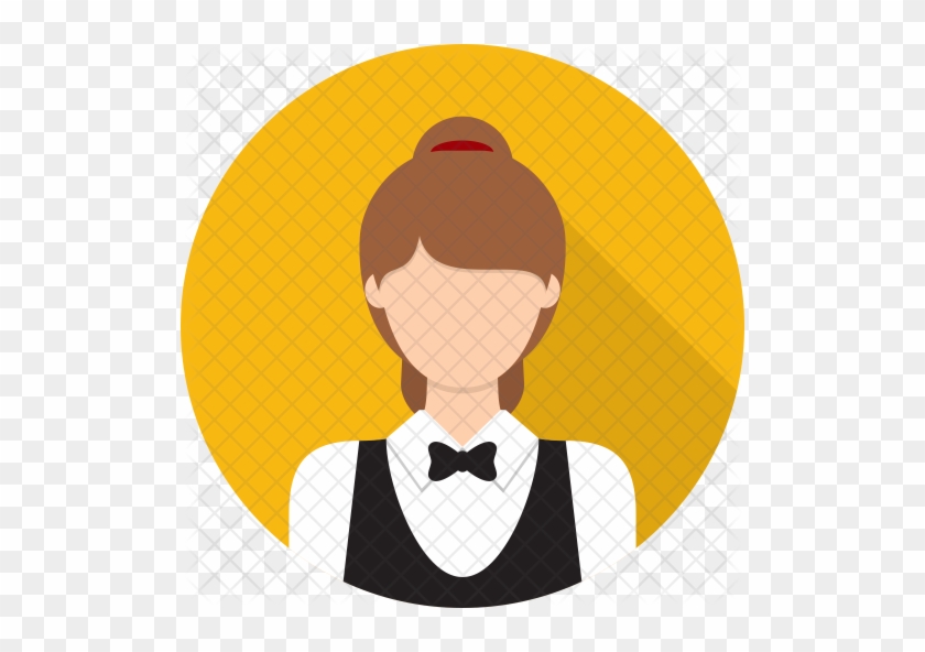 Waitress Icon - Waitress Icon #739185