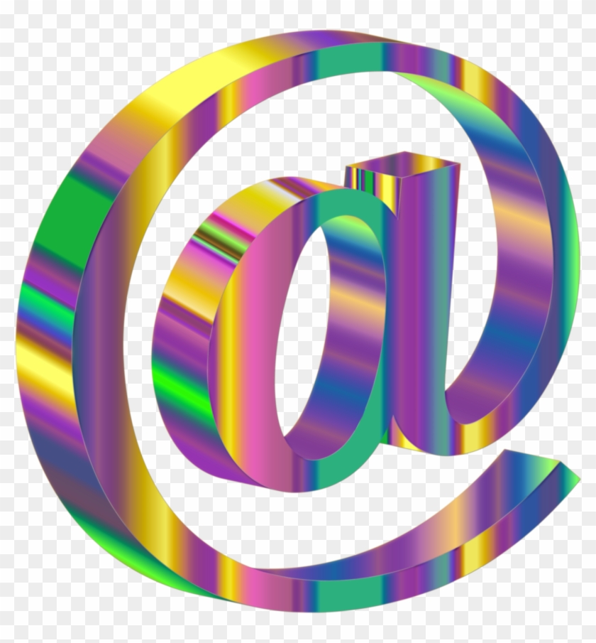 Psychedelic Clip Art Medium Size - Sign Symbol 3d Png #739197