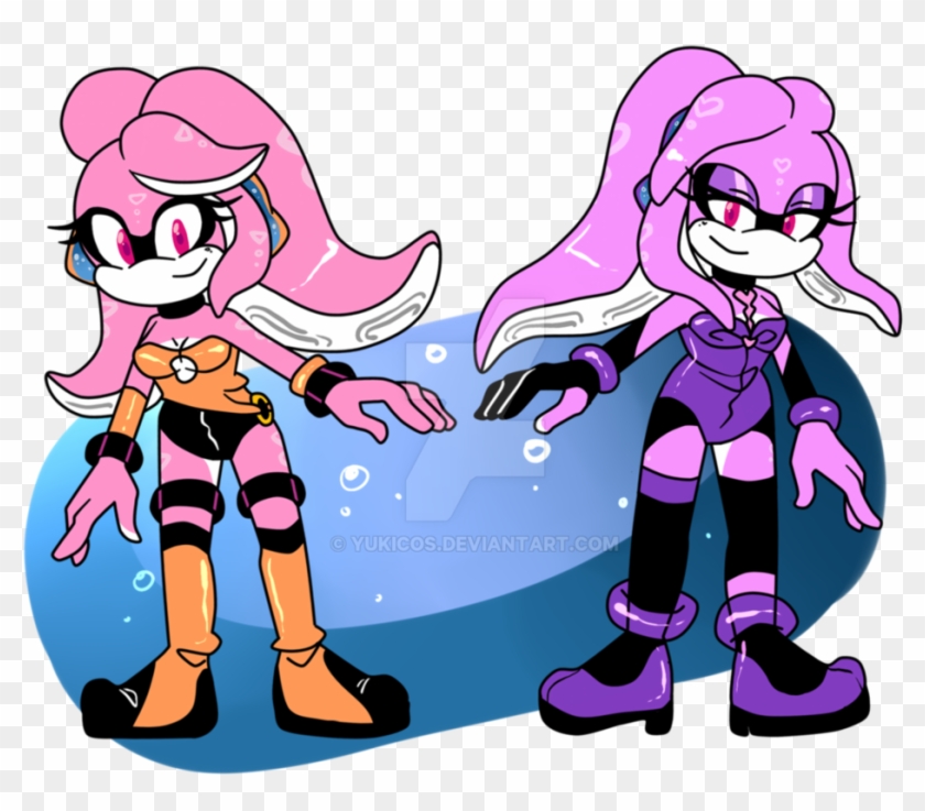Meet Tentako And Kalamari The Squid Sisters By Yukicos - Splatoon Squid Sister Oc #739208