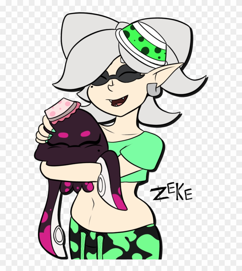 Squid Cuddle By Zekehimberry95 - Marie X Callie Squishie #739229