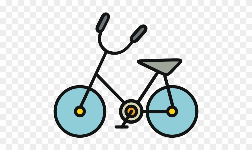 Bicycle, Bike, Chain Icon - Mountainbike Logo #739281