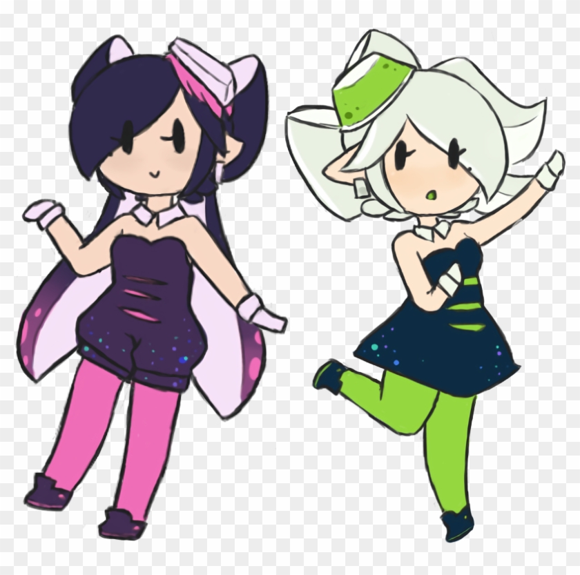 Squid Sisters By Nintendash - Cartoon #739289