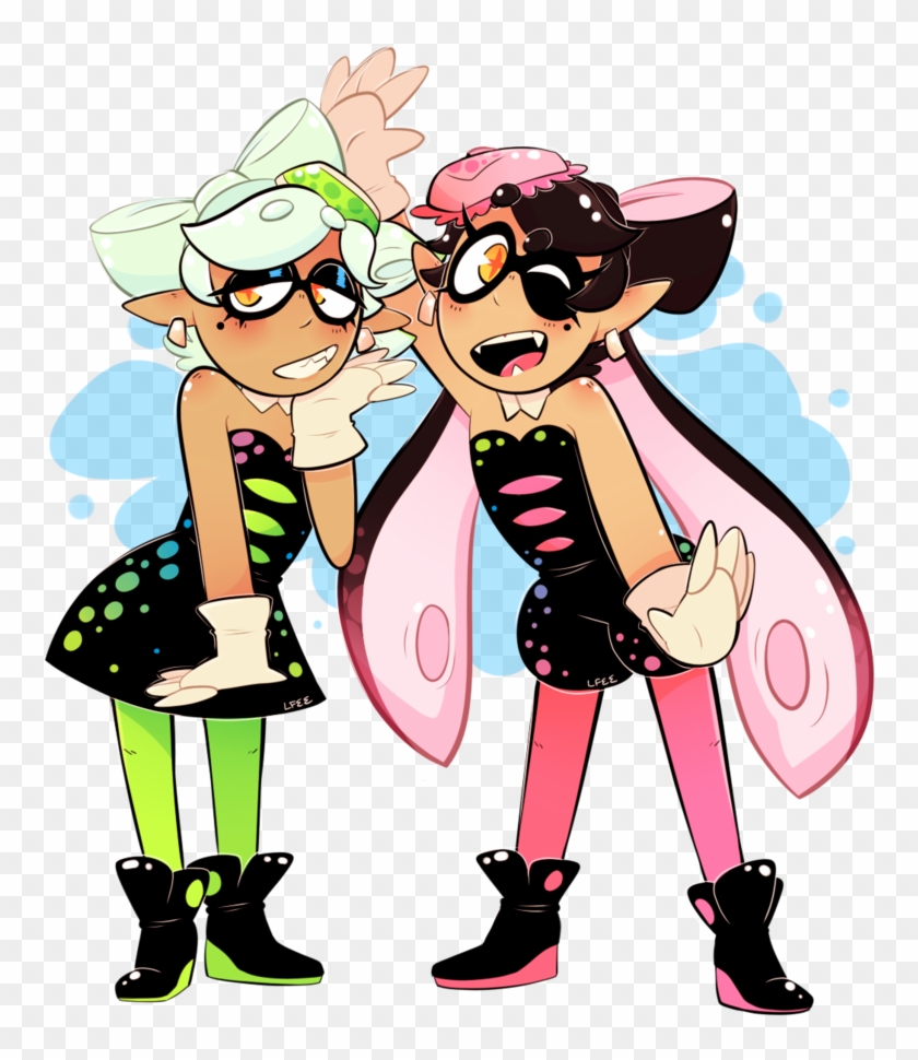 Squid Sisters By Pxlbr - Squid Sisters Sign Transparent #739298