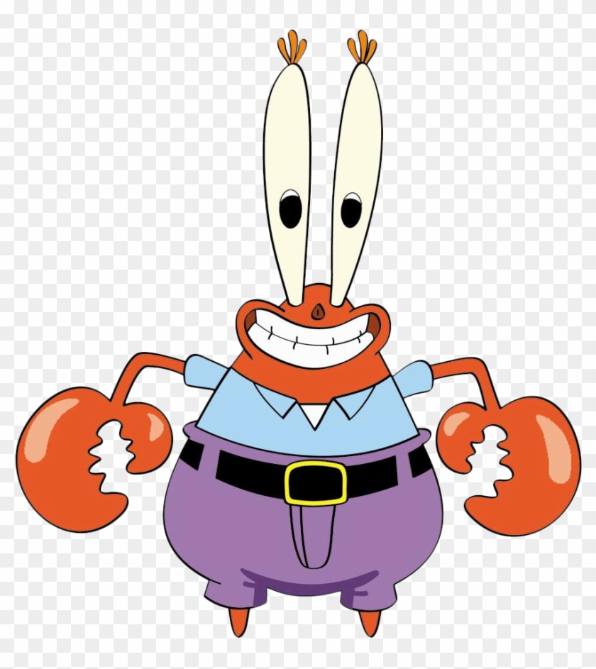 Krabs Patrick Star Plankton And Karen Squidward Tentacles - Crusty Crab Clipart #739306