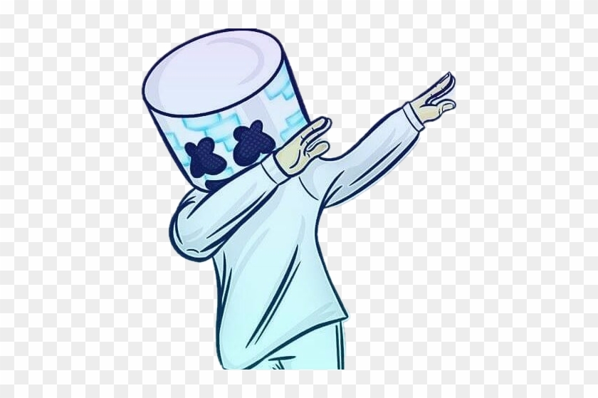 Imagen Relacionada - Dibujos De Marshmello - Free Transparent PNG