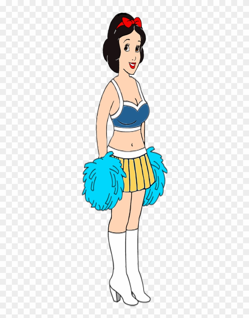 Princess Snow White As A Cheerleader By Darthraner83 - Sam Manson As Cheerleader #739333