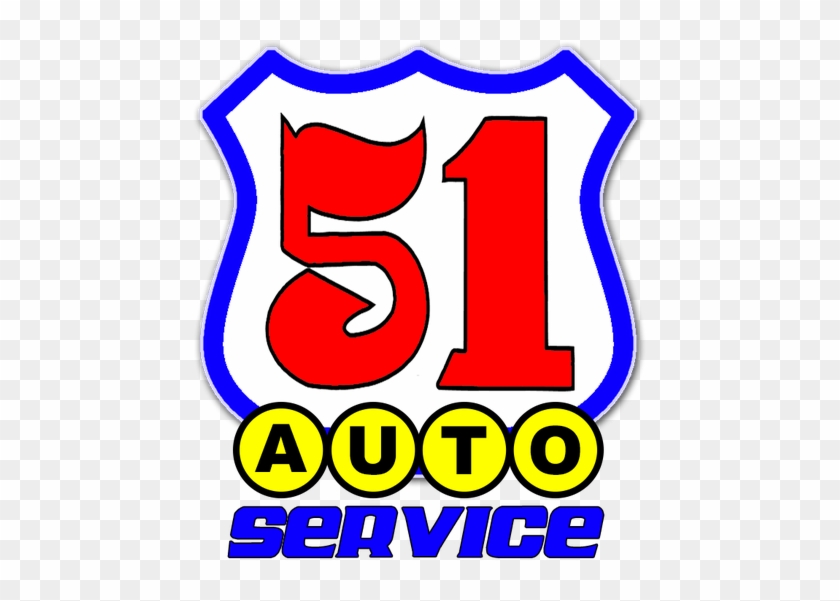 51 Tire & Auto Service Logo - 51 Tire & Auto Service Logo #739395