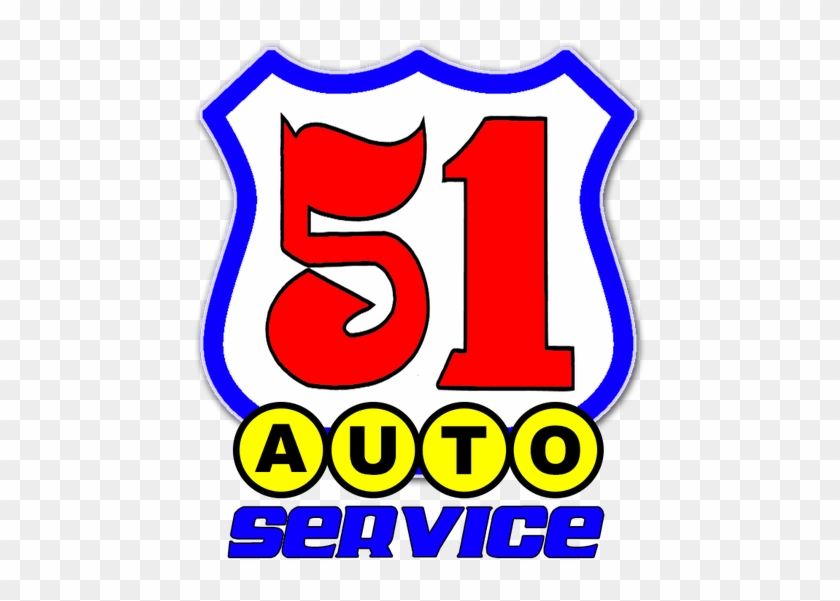 51 Tire & Auto Service Logo - 51 Tire & Auto Service Logo #739395