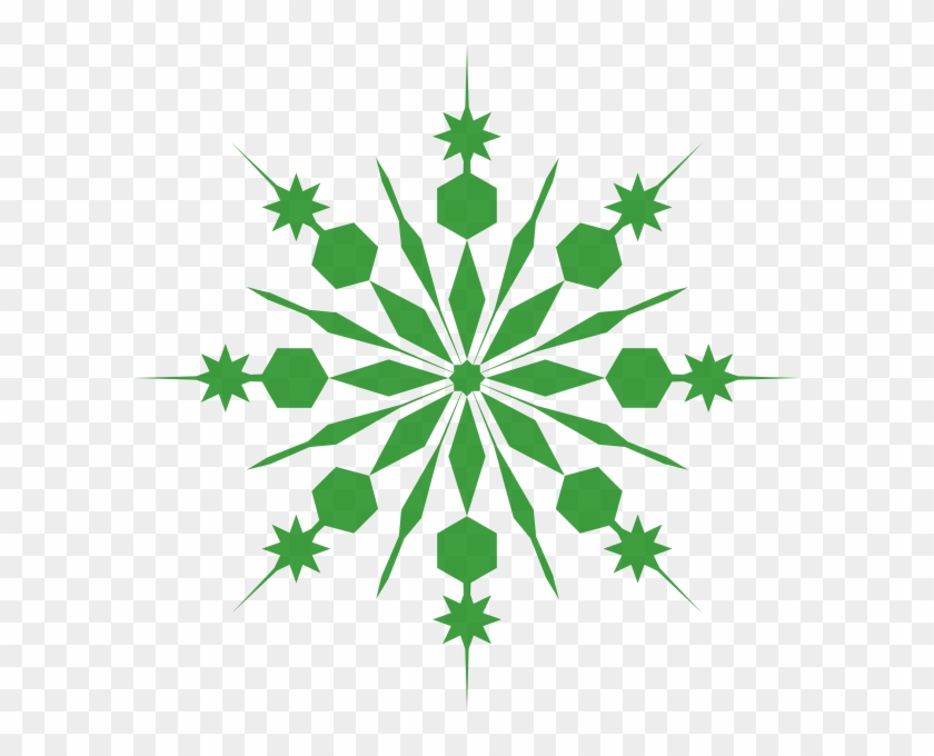 Frozen Snowflakes Clip Art #739457