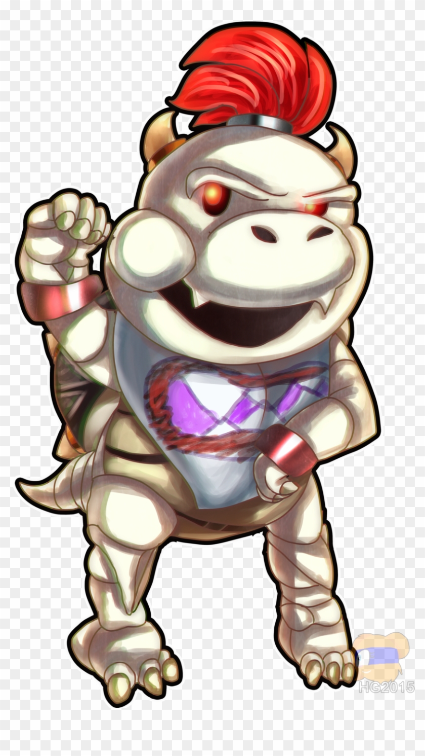 Dry Bowser Jr By Hg The Hamster - Dry Bowser Jr Art #739509