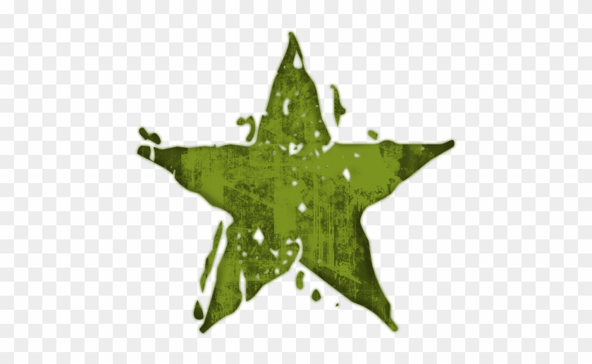 Green Clipart Grunge - Paint Star App Icon #739538