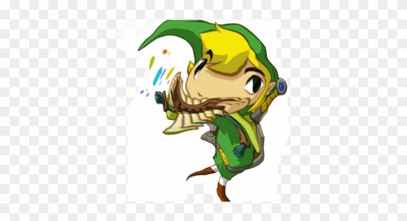 Derp Link By N64-hamster - Legend Of Zelda Spirit Tracks #739555