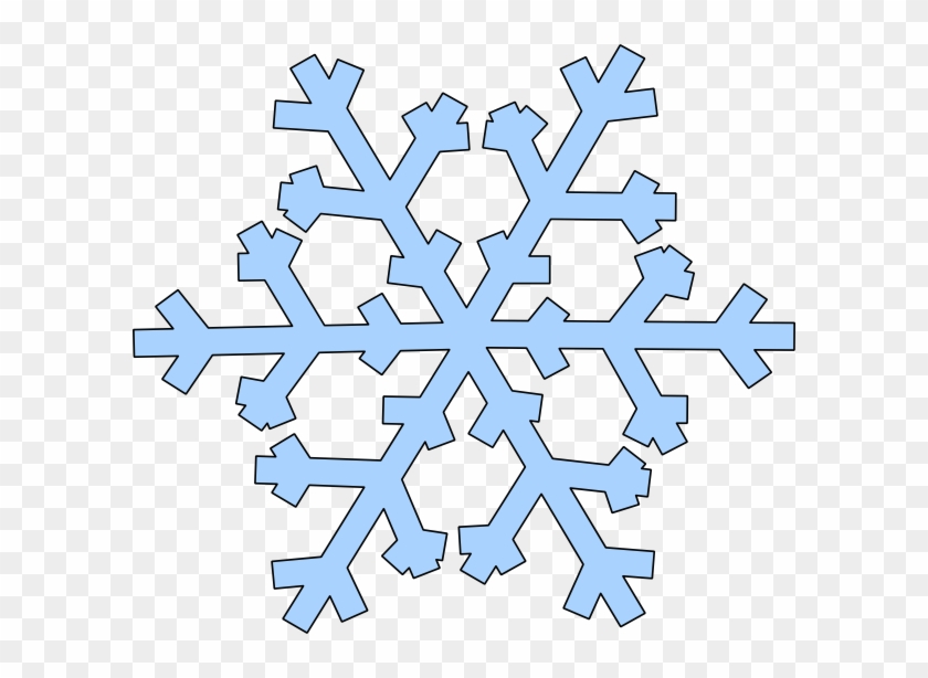 simple snowflake clipart no background