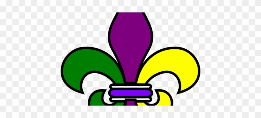 Pin Mardi Gras Clip Art - Fleur De Lis Mardi Gras Clip Art #739719