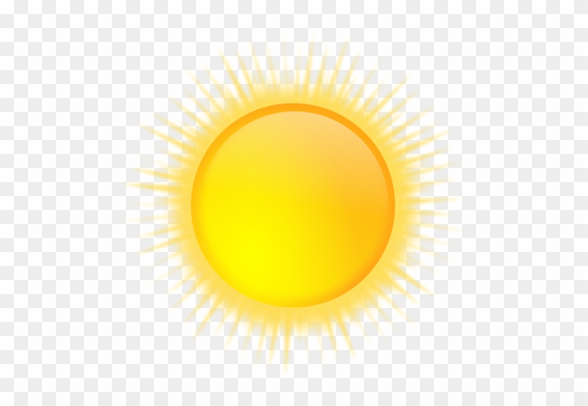 Vector Graphics Of Weather Forecast Color Symbol For - Sunshine Png #739763