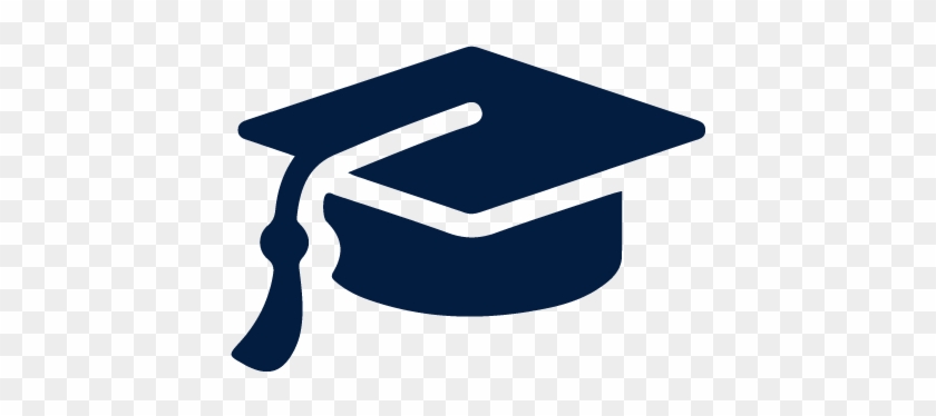 Navy Blue Graduation Cap #739790