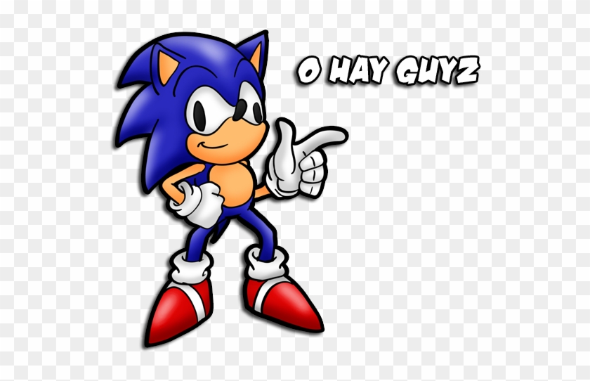 Sonic The Hedgehog - Sonic With Down Syndrome #739835