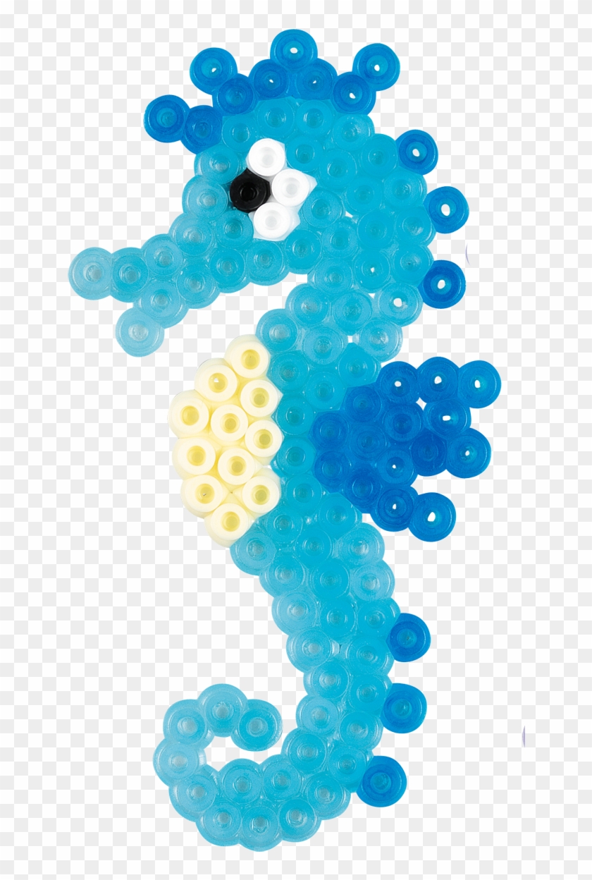 Seahorse Hama Beads - Perle A Repasser Hippocampe #740009