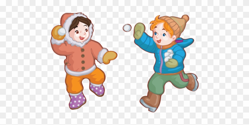 Winter Children - Clipart Free Winter Games #740042