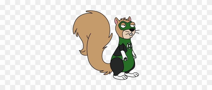 Decoration Bdg Greenlantern - Fox Squirrel #740066