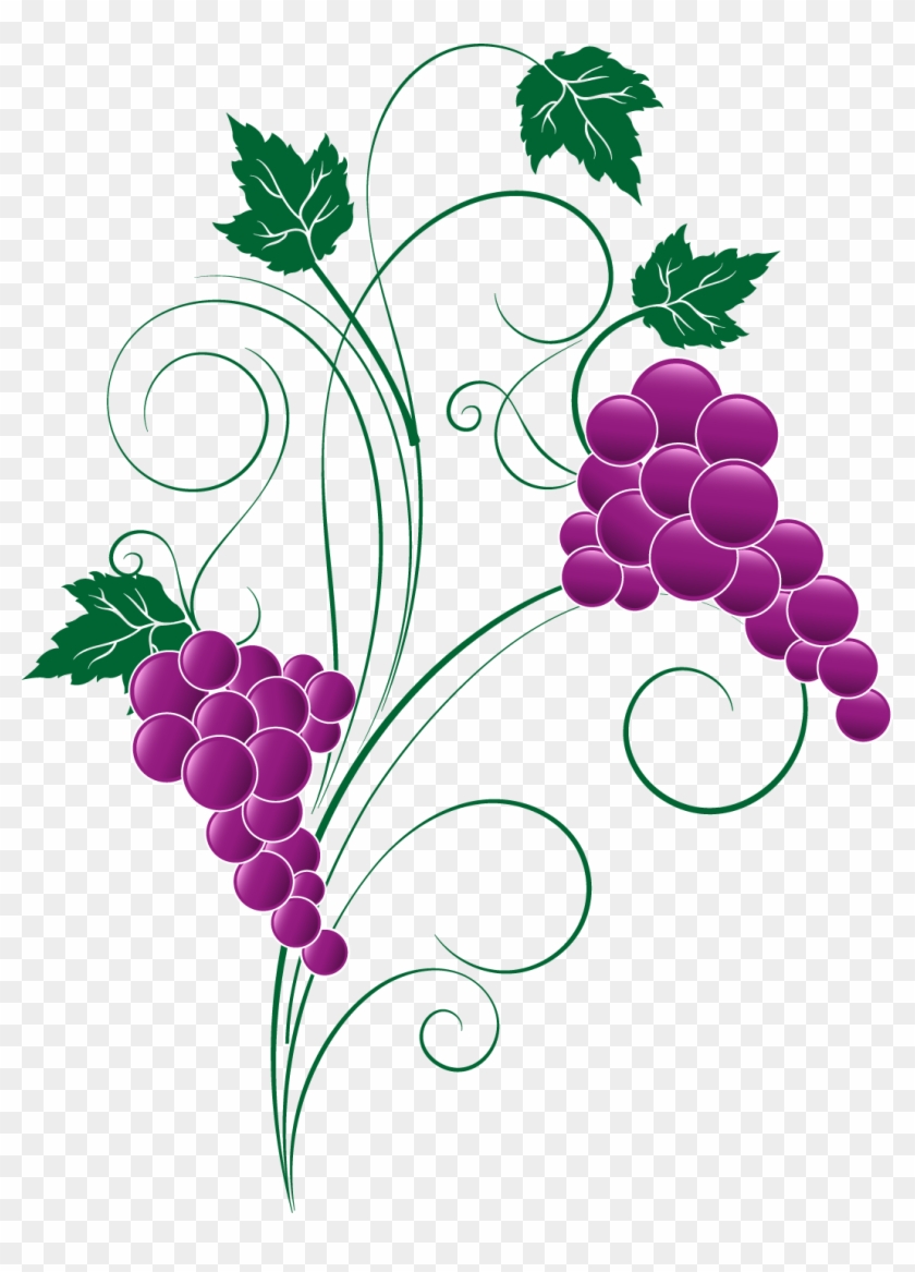 Grape Clipart Png Image 02 - Grape #740118