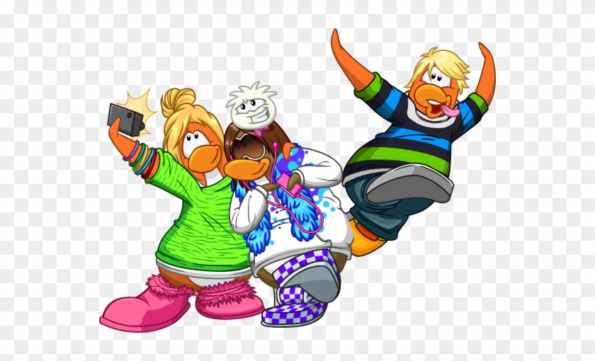 Cp Penguins 5887 - Club Penguin 2014 Art #740217