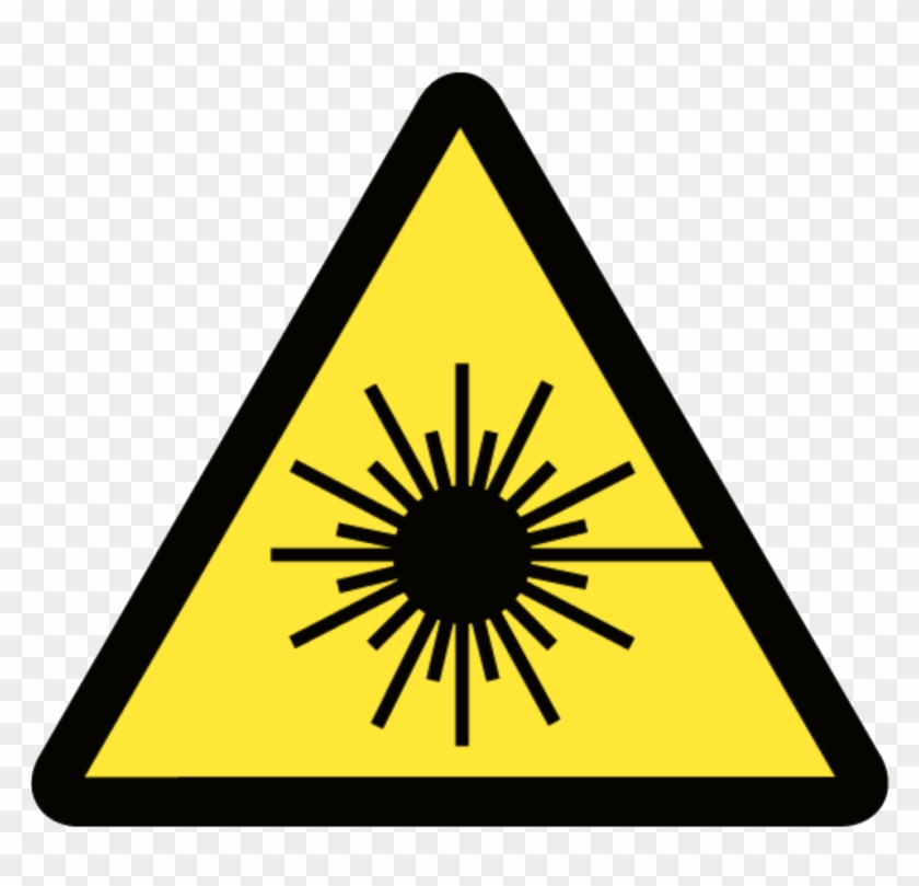 Laser Hazard Distance Calculator - Laser Radiation Warning Sign #740262