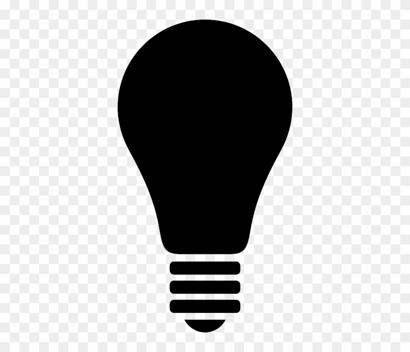 Light, Electric Bulb, Light Bulb, Lamp, Simple - Free Vector Light Bulb #740302