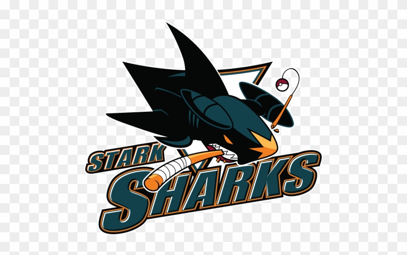 Stark Sharks Garchomp Logo Designed For Smogon Premier - San Jose Sharks Pokemon #740410