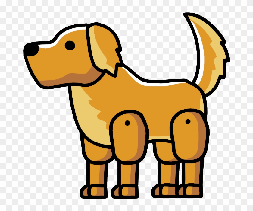Golden Retriever - Scribblenauts Dogs Png #740564