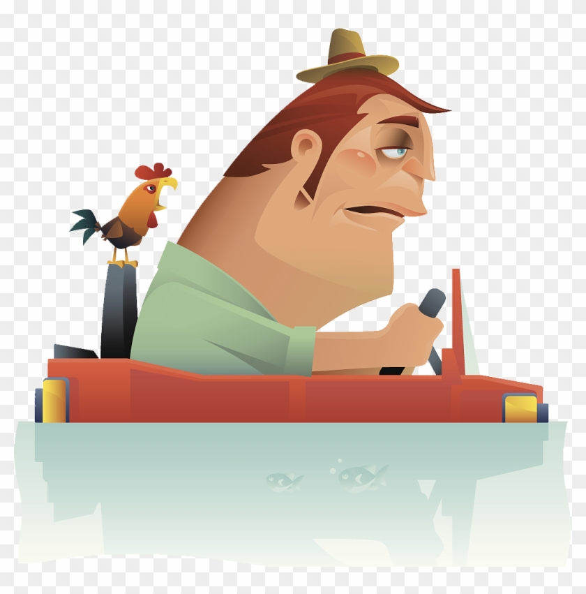 Illustration Fatigue Driving Fatigue - Illustration Fatigue Driving Fatigue #740608