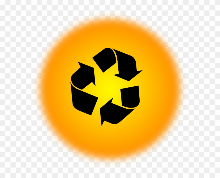 Recycle Bin Orange Icon #740727
