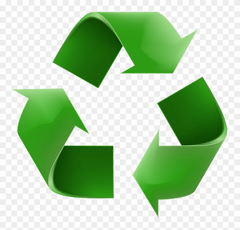 Recycling Symbol Clip Art - Transparent Recycling Logo #740748