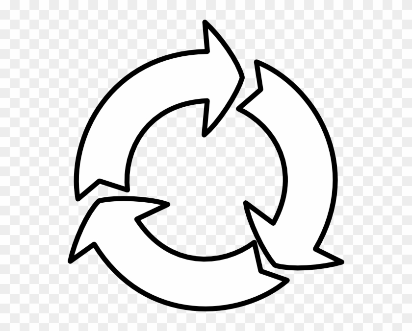 Reuse Cliparts - Reduce Reuse Recycle Symbol Circle #740775