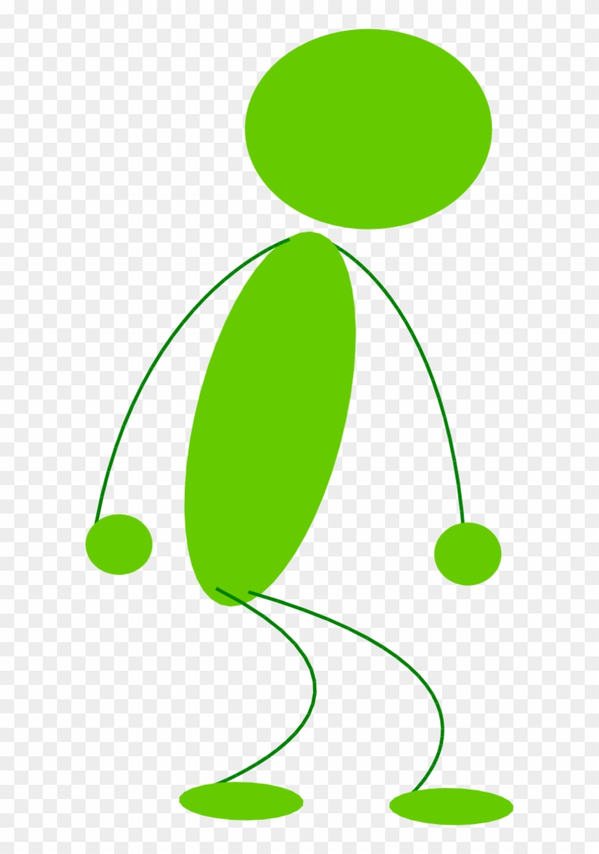 Vector Clip Art - Stickman Sitting Down #740823